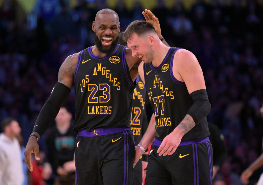 LeBron James trouve naturellement sa place